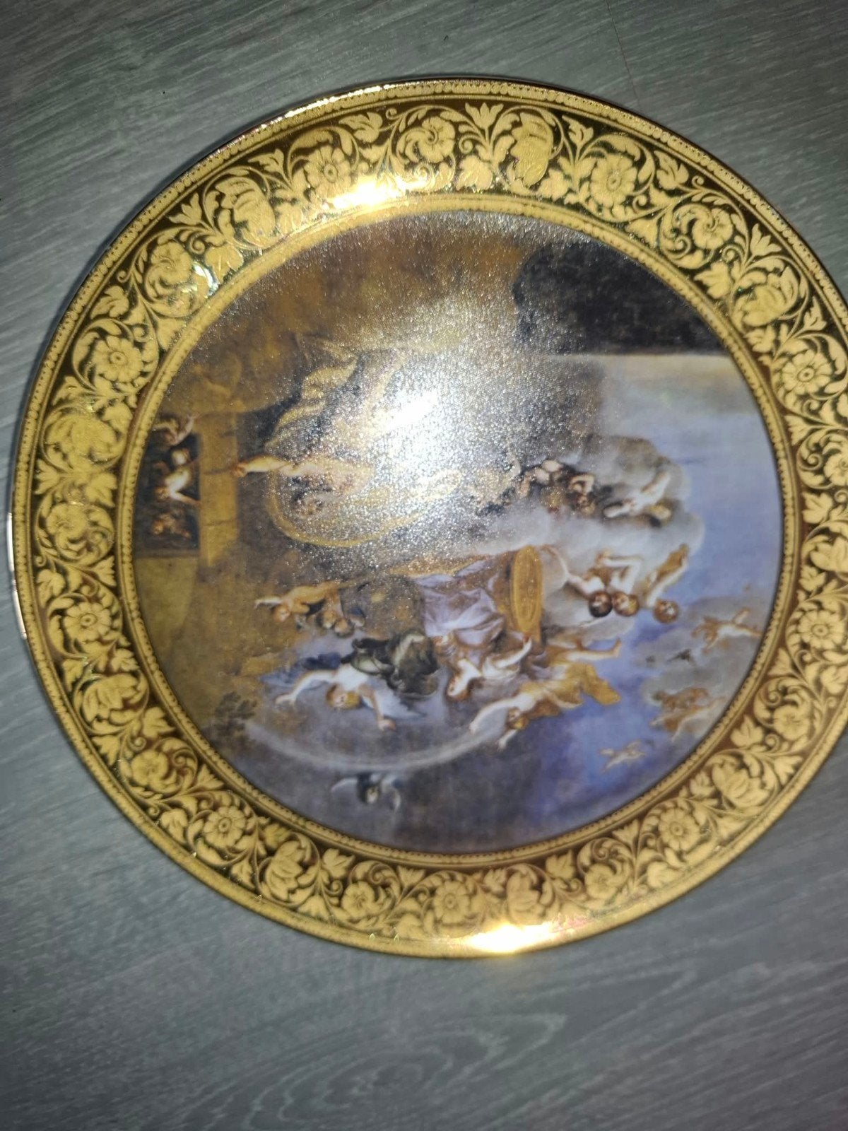 Plat décoratif, Enlèvement