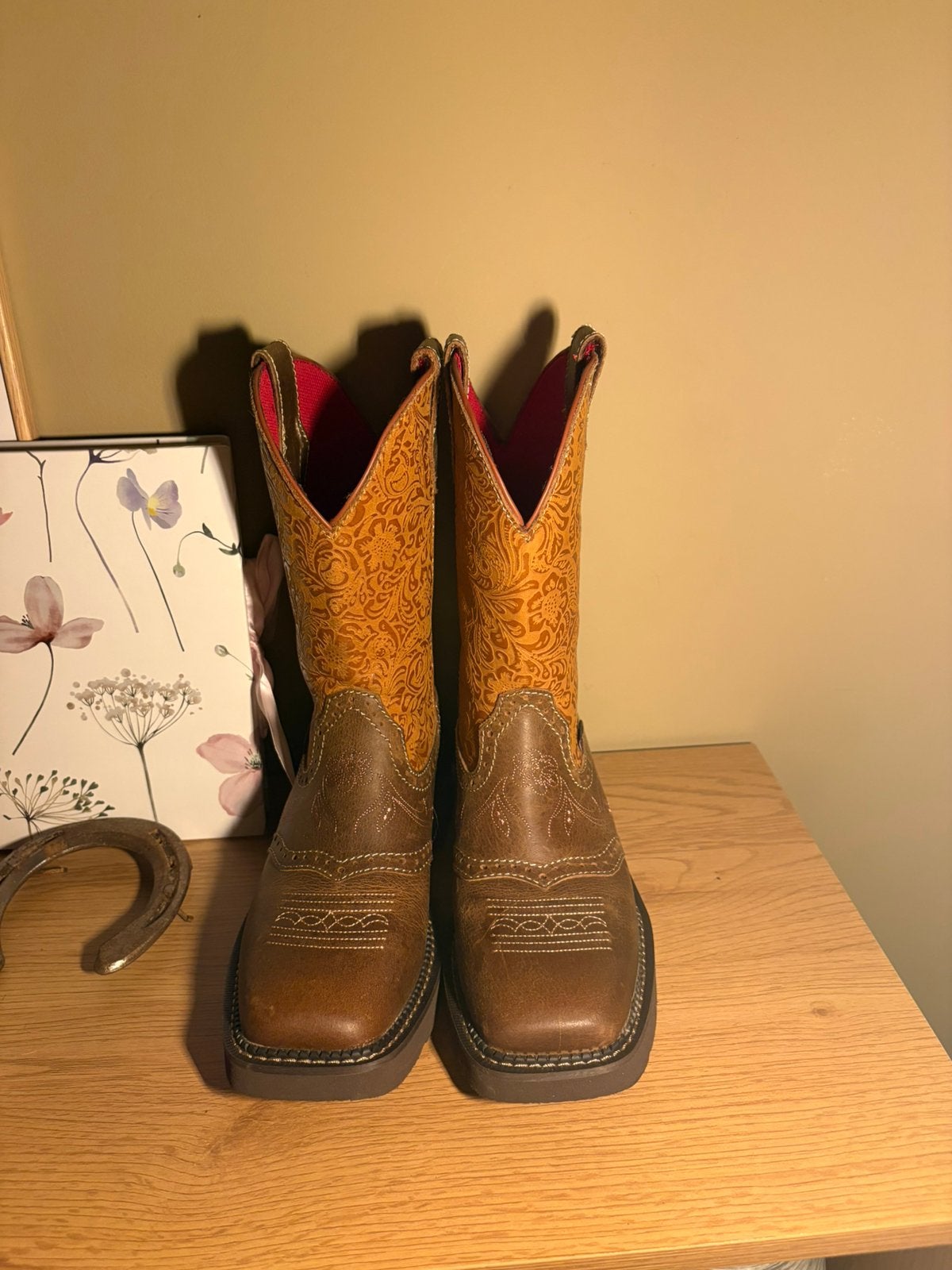 Bottes western gitanes Justin Boots, Enlèvement, Comme neuf, Autres disciplines