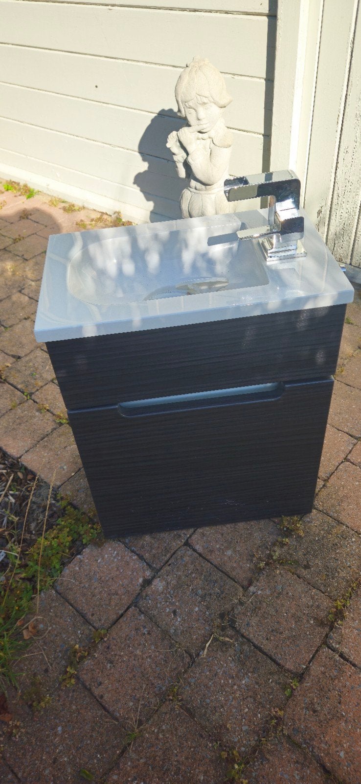 Wastafelmeubel toilet met kraan, Ophalen