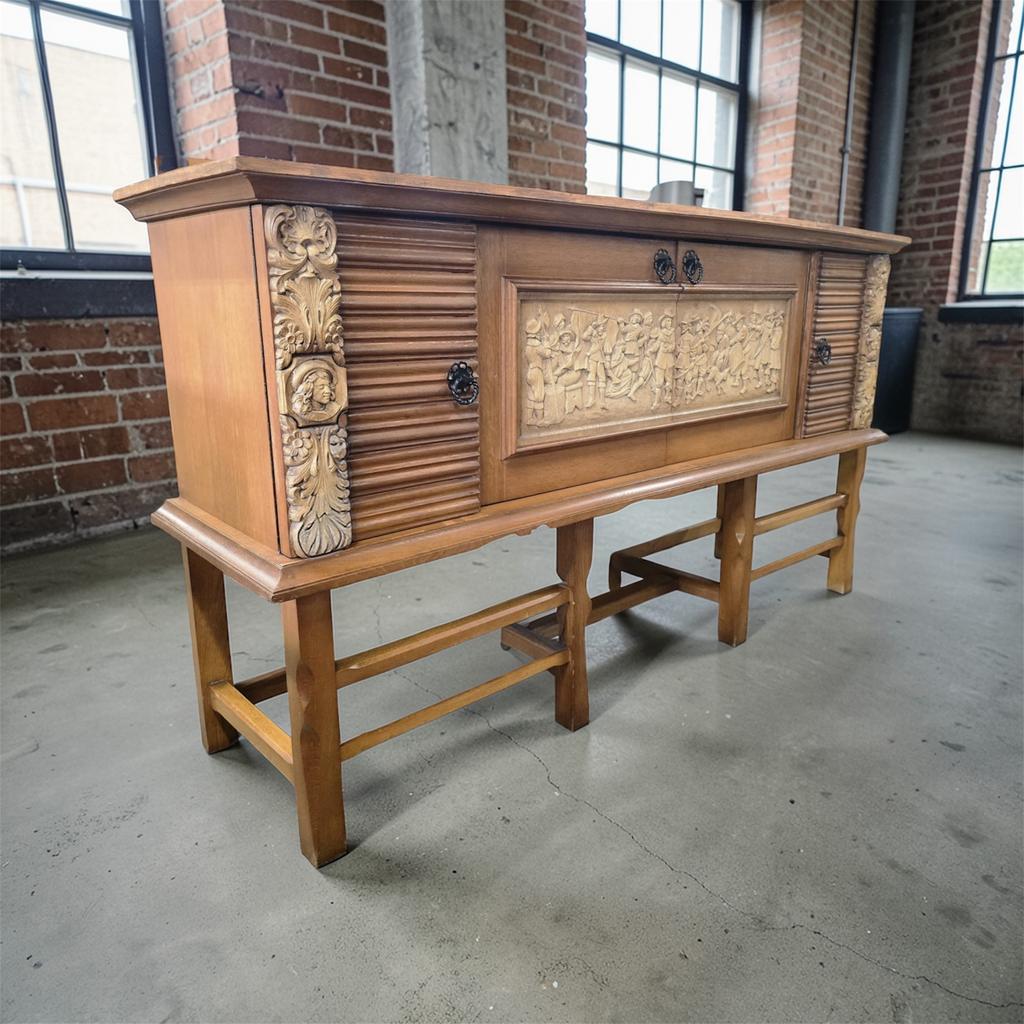 armoire/buffet art déco vintage 'Jacques Klein', Enlèvement