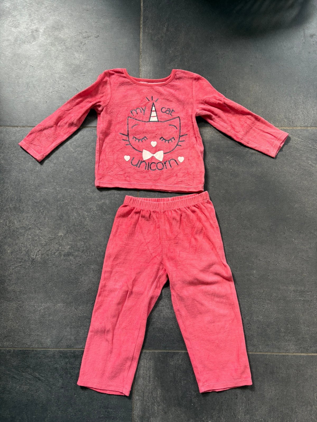 Pyjama 2 poeces 2/3 ans, Enfants & Bébés, Enlèvement, Utilisé, Fille, Vêtements de nuit ou Sous-vêtements
