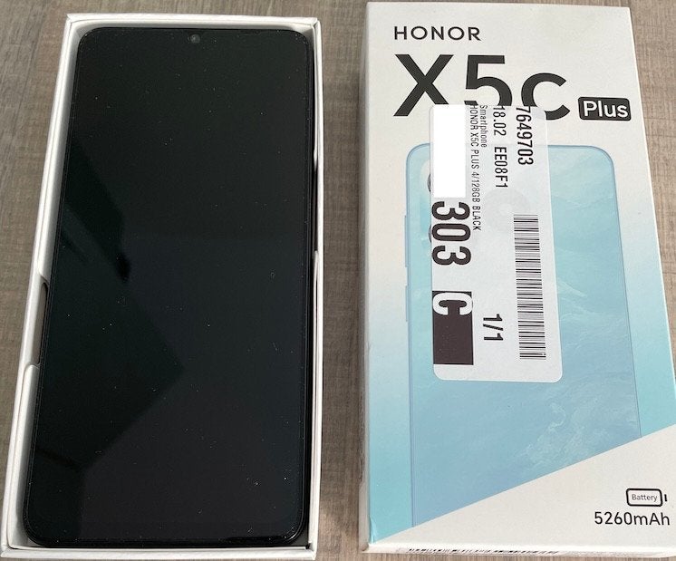 HONOR X5C Plus 4/128 Go Noir | Encore sous garantie, Télécoms, Enlèvement ou Envoi, Classique ou Candybar, Comme neuf, Sans abonnement