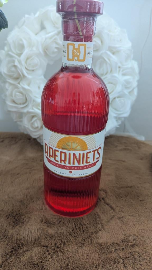 Aperiniets alcoholvrije aperol nieuw, Collections, Vins, Enlèvement ou Envoi