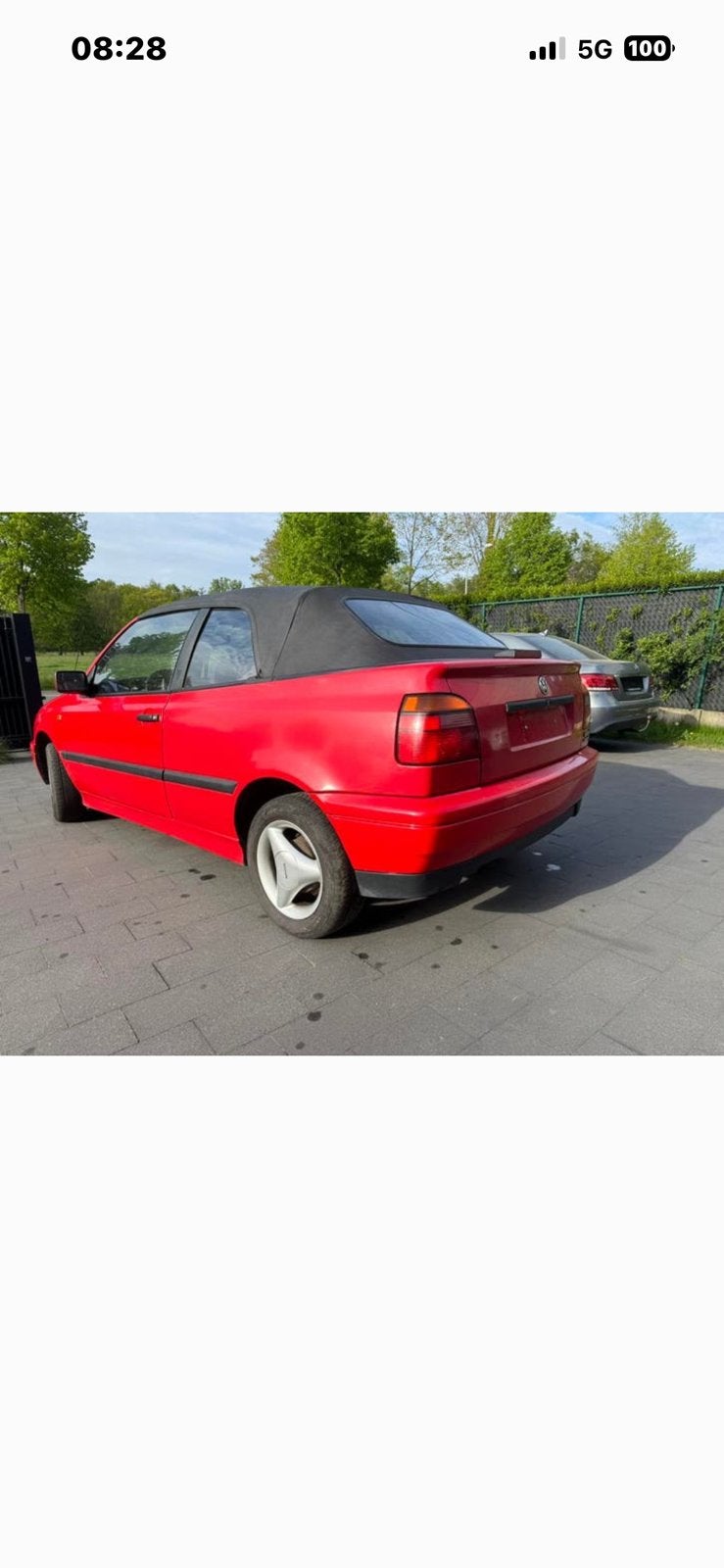 Golf 3 cabrio oltimer te koop of ruilen, foto 3