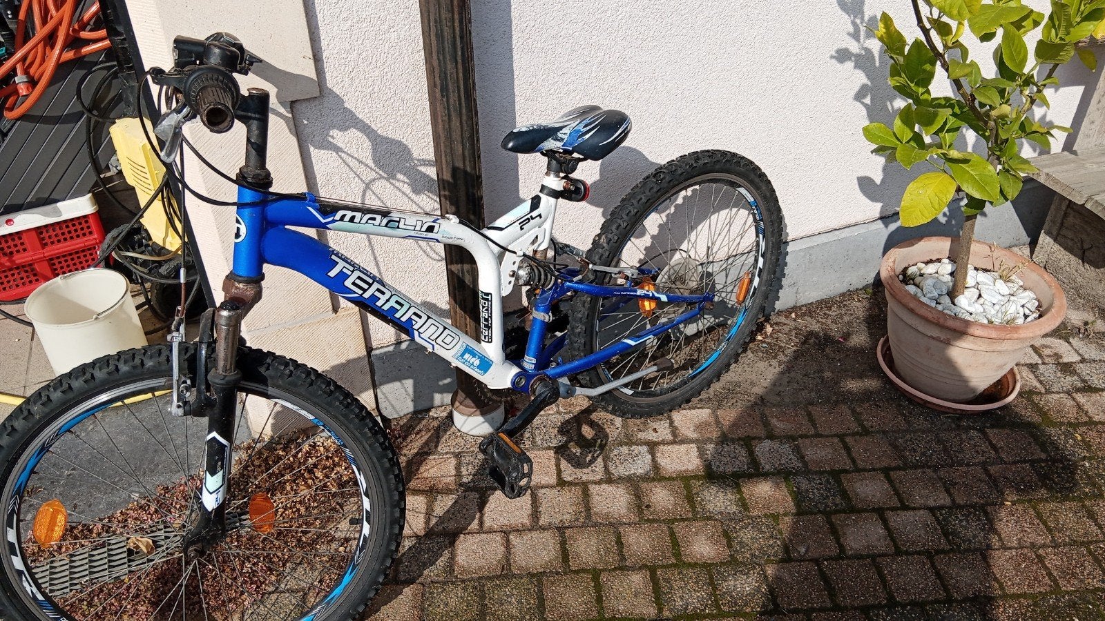 Kinder mountainbike 24 inch, Ophalen