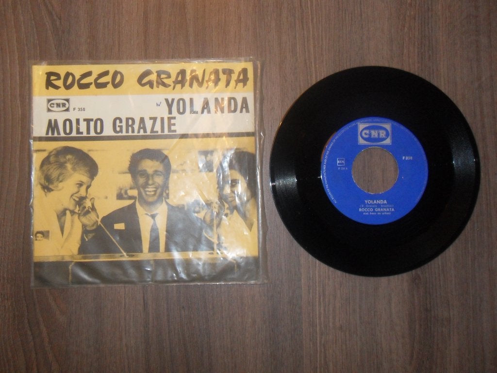 Rocco Granata - Yolanda, Enlèvement ou Envoi, Utilisé, 7 inch, Chanson réaliste ou Smartlap