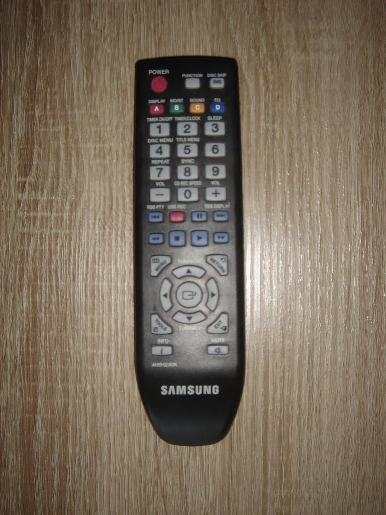 afstandsbediening Samsung dvd speler, Ophalen of Verzenden, Gebruikt, Dvd