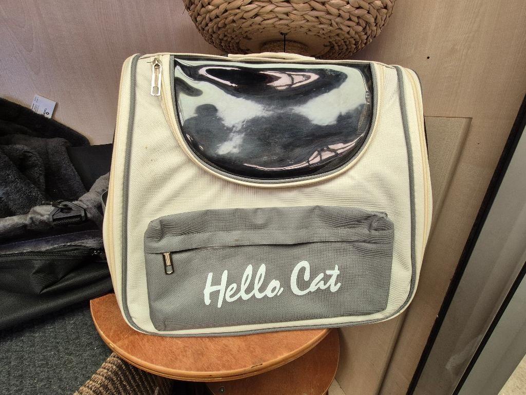 Hello cat transport rugzak venster kat Geel Brussel Putte, Ophalen of Verzenden, Zo goed als nieuw