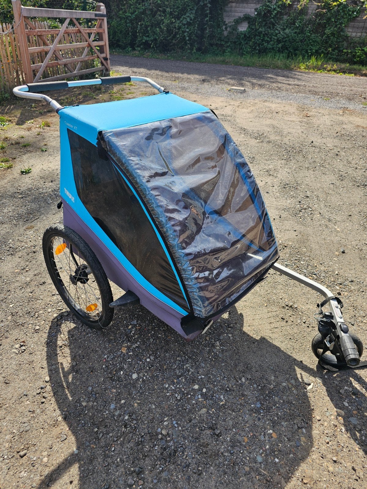 Thule Coaster XT fietskar, Fietsen en Brommers, Ophalen, Gebruikt, Opvouwbaar, 60 tot 80 kg