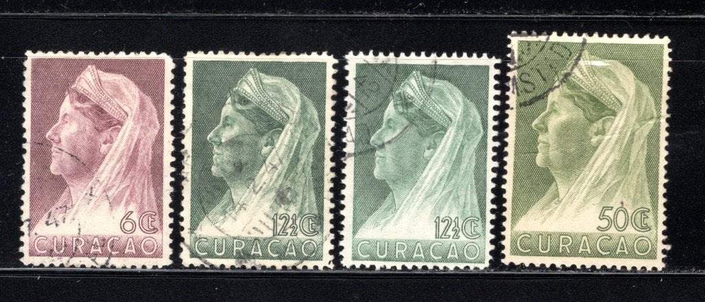 CURACAO Lot 1936 gestempeld, Verzenden, Gestempeld