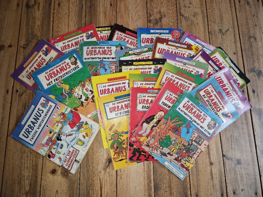 urbanus strips, Boeken, Meerdere stripboeken, Ophalen of Verzenden, Gelezen, Linthout en Urbanus