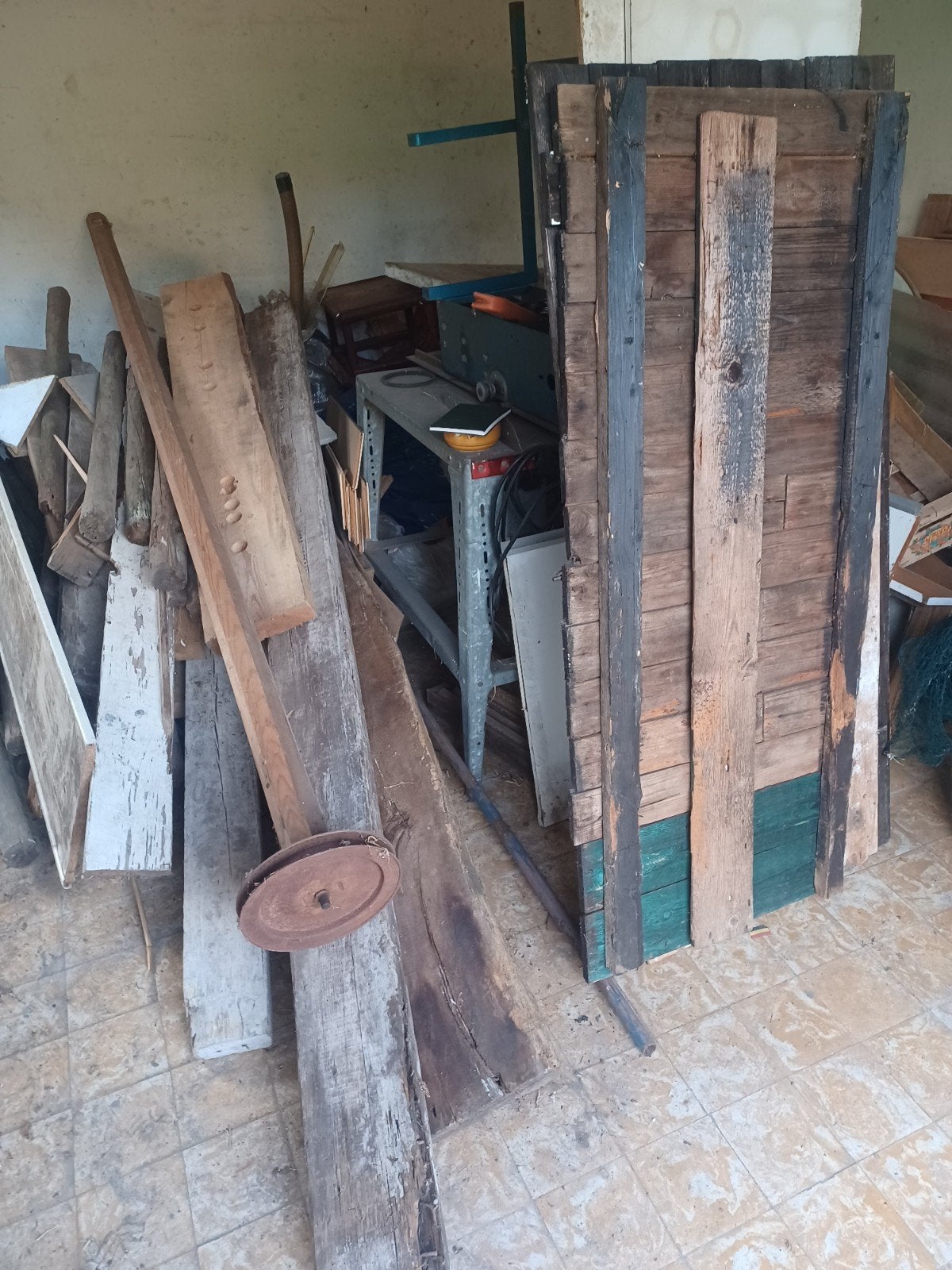 gratis hout, Ophalen, Balken