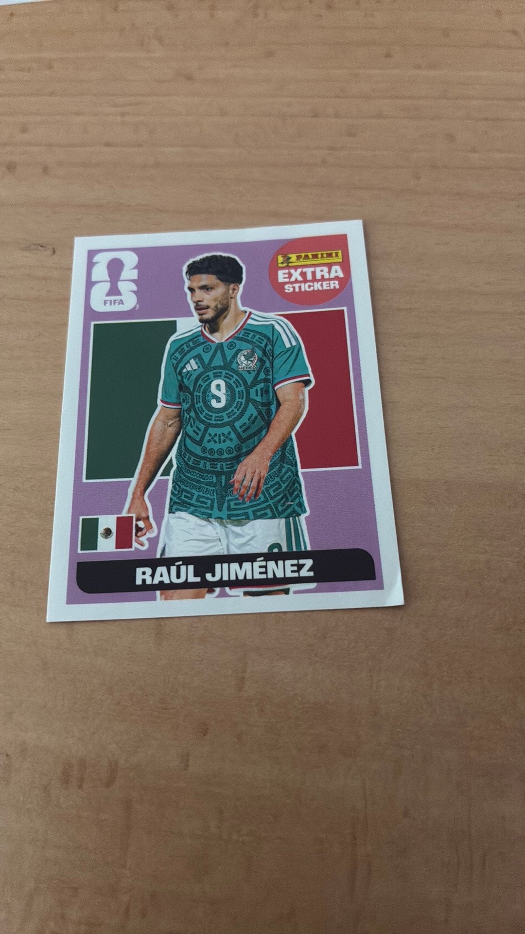Raul Jimenez paars extra, Ophalen, Nieuw, Sticker