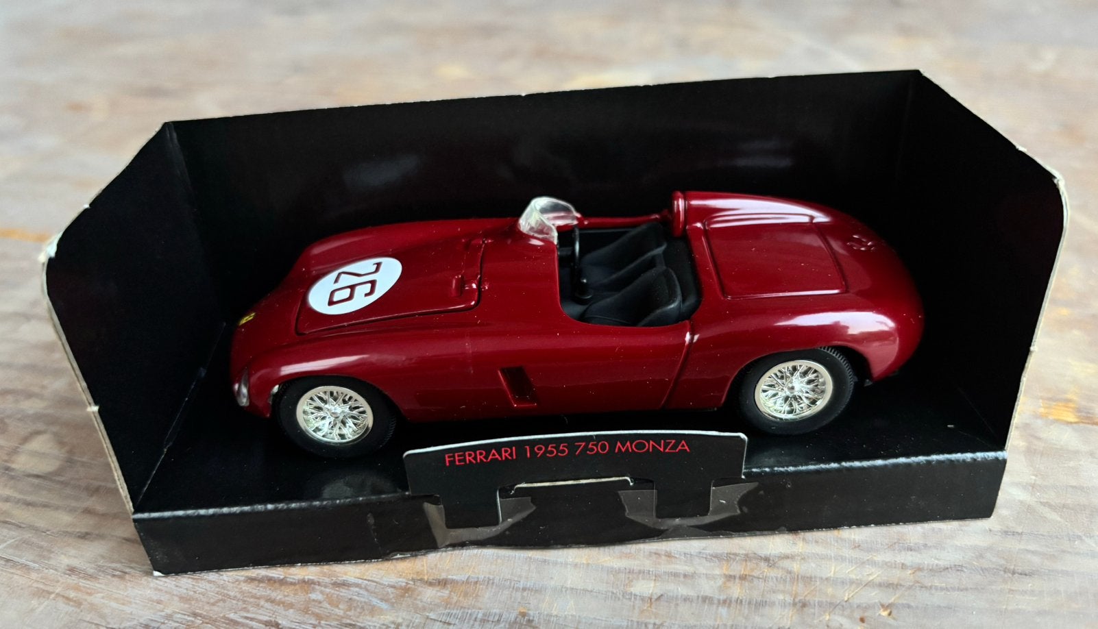 Ferrari 1955 750 Monza - Shell Ferrari Collection - 1:43, Hobby en Vrije tijd, Ophalen of Verzenden, Zo goed als nieuw, Auto, Overige merken