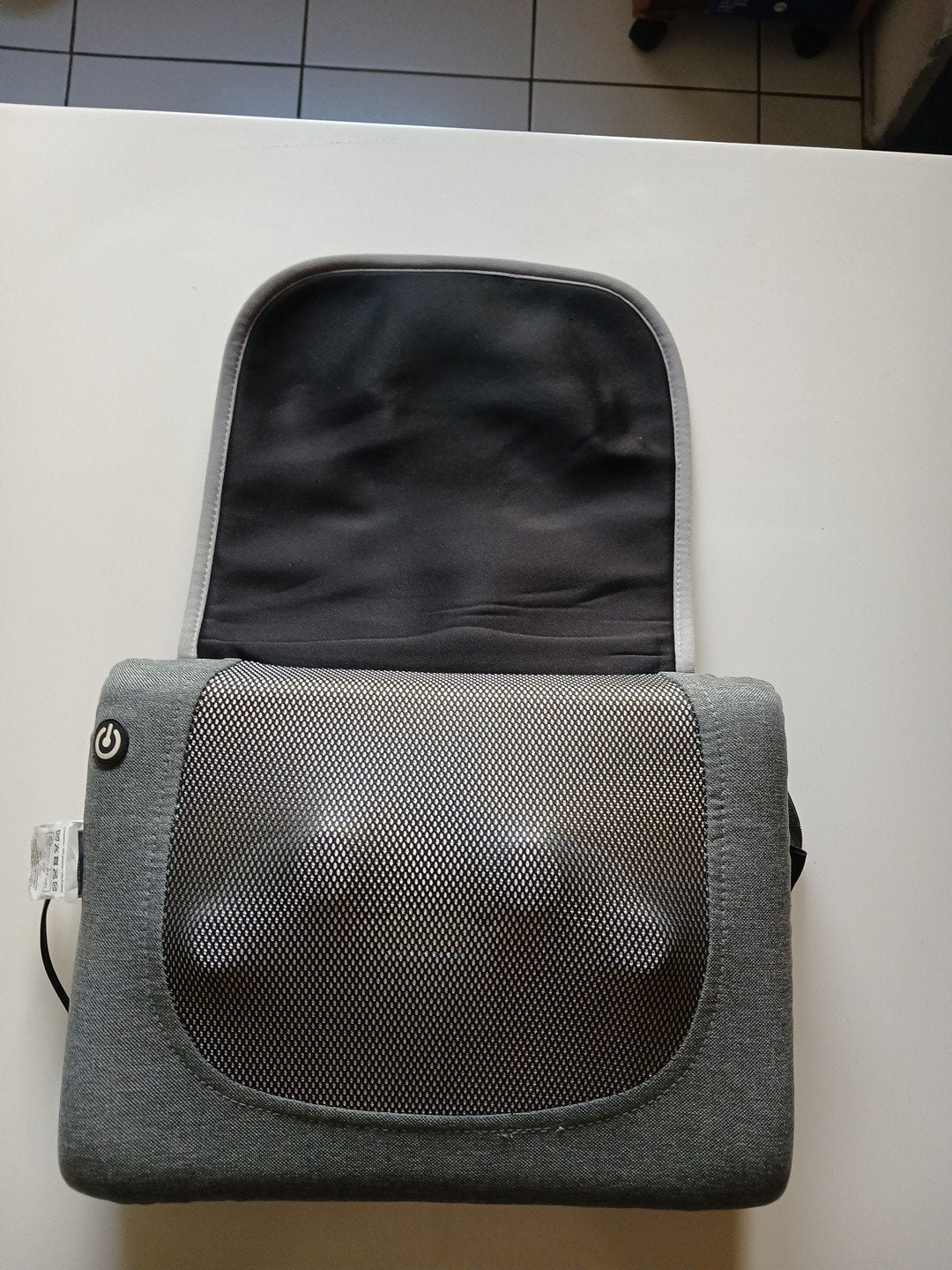 coussin masseur clevercare, Enlèvement ou Envoi, Comme neuf, Chaise de massage ou Coussin