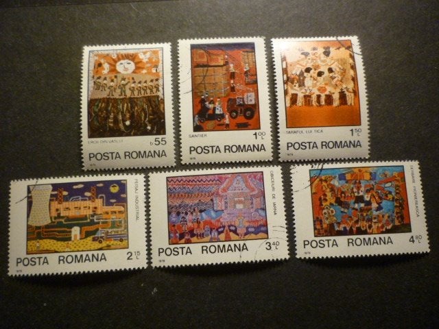 Roemenië/Roumanie 1979 Mi 3573/3578(o) Gestempeld/Oblitéré, Envoi
