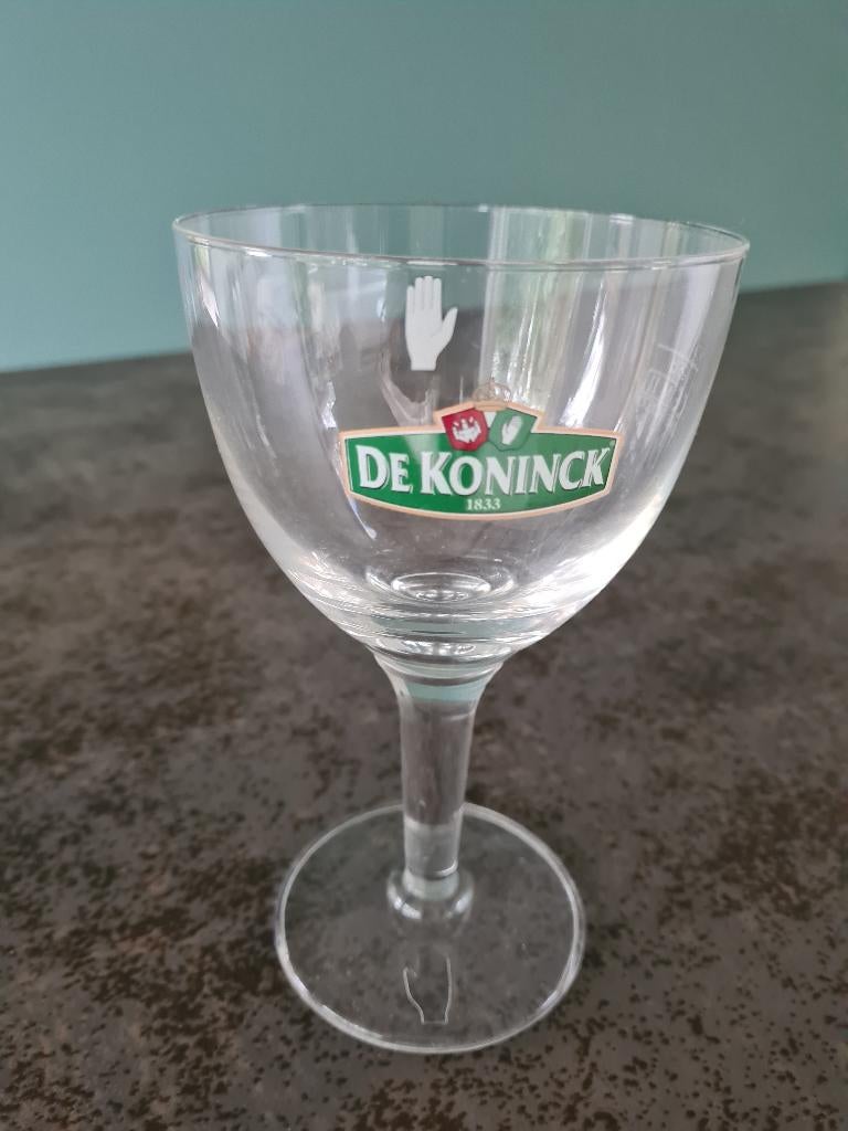 Bolleke De Koninck bierglazen, Ophalen of Verzenden, Zo goed als nieuw, Bierglas