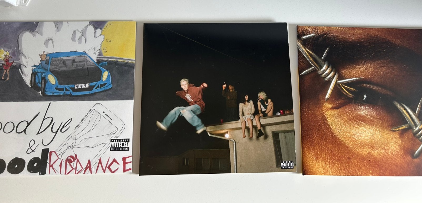 3 vinylplaten, Cd's en Dvd's, Ophalen, Zo goed als nieuw