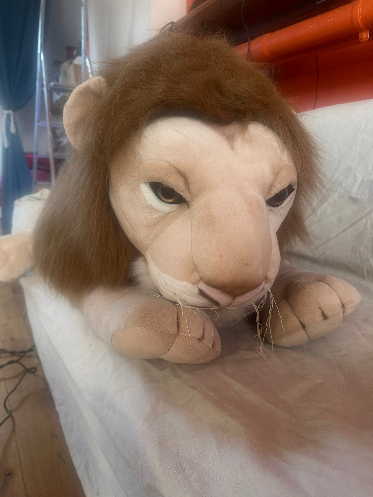Lion en peluche XXL, Enlèvement, Lion