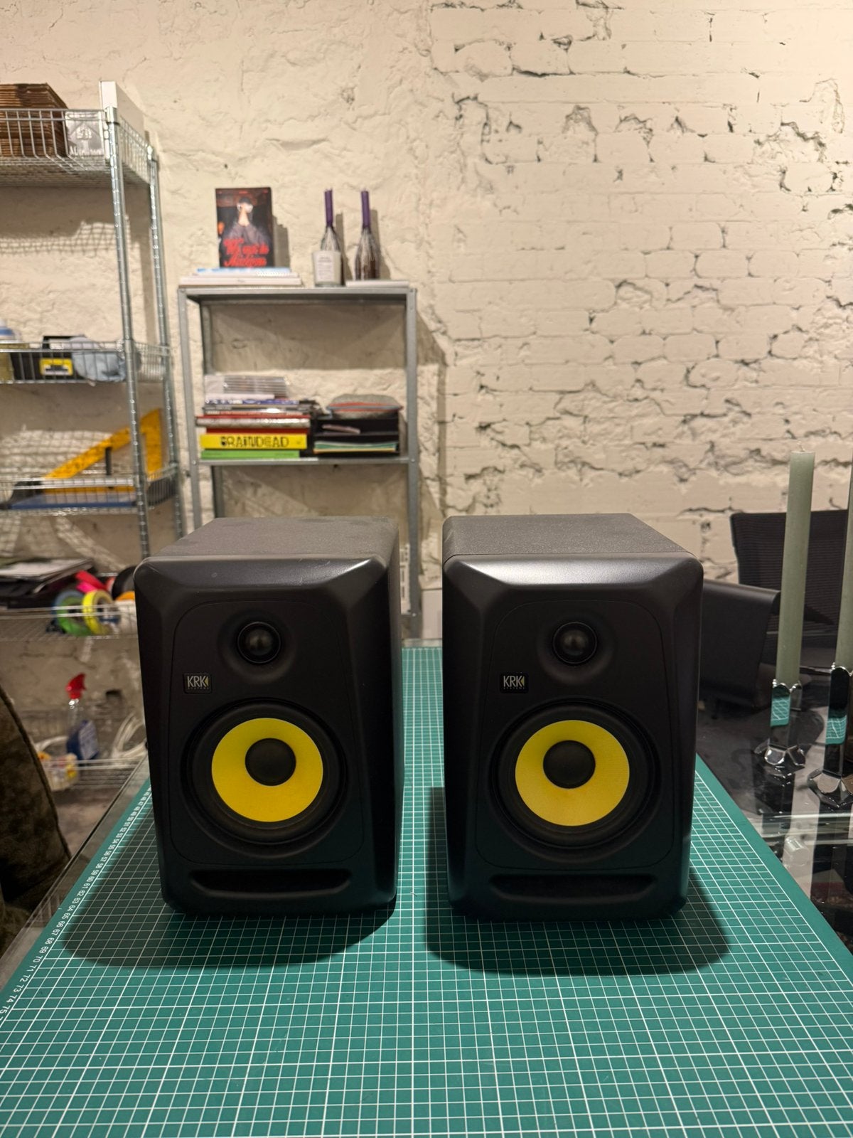 KRK Classic 5 monitors, Audio, Tv en Foto, Ophalen, Zo goed als nieuw, KRK
