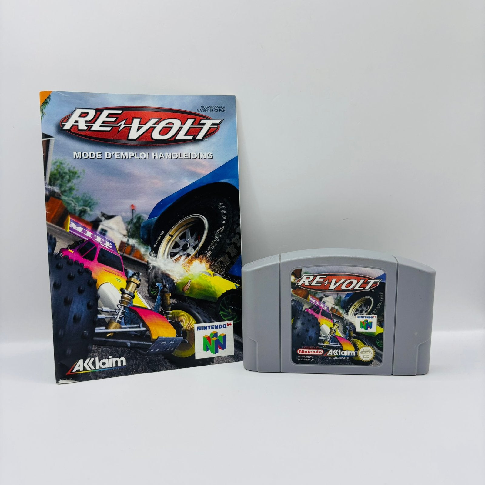 Re-Volt pour Nintendo 64, Enlèvement ou Envoi, Comme neuf, Course et Pilotage, À partir de 3 ans