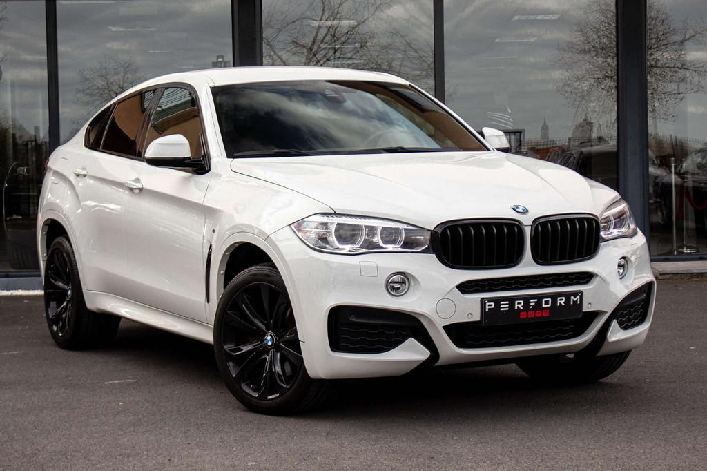BMW X6 3.0 xDRIVE 40d*M-PACK *LICHTE VRACHT* + 1J GRNT, Automaat, 230 kW, Gebruikt, 2920 kg