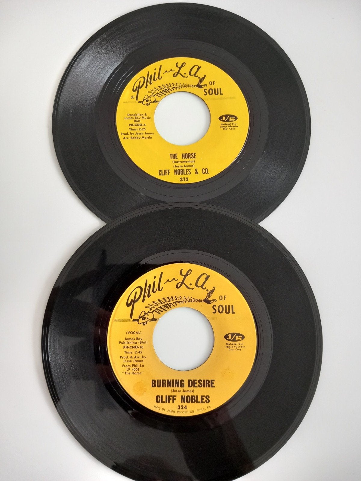 CLIFF NOBLE & CO . 60'S  R&B  USA 2 X 45T, Ophalen of Verzenden, R&B