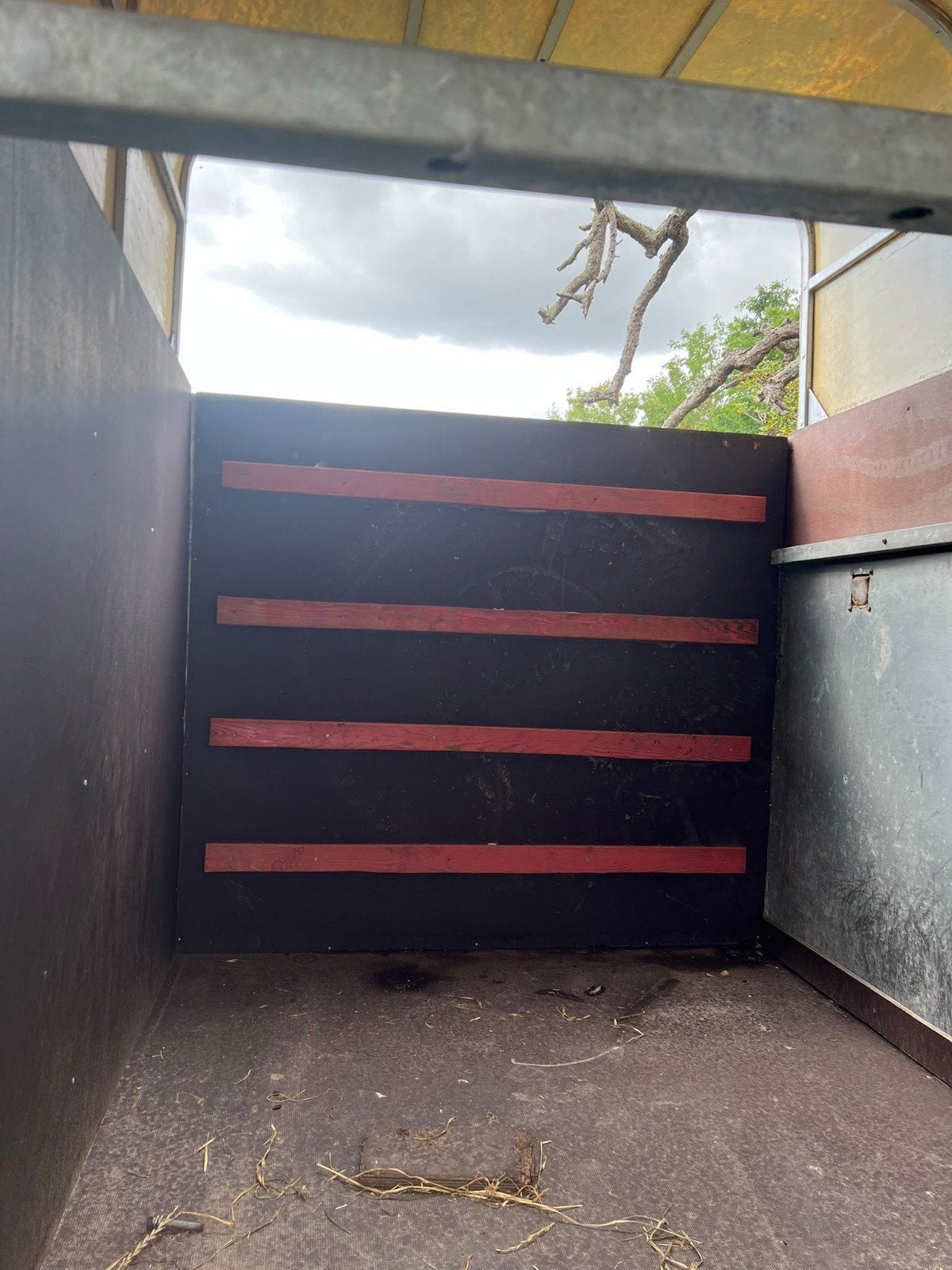 2 paardstrailer, Ophalen