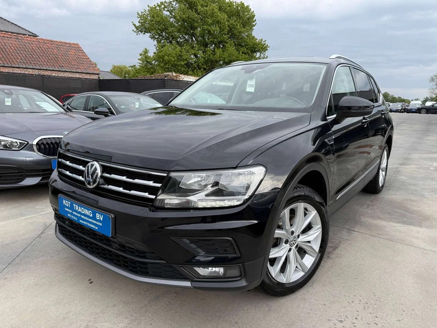 Volkswagen Tiguan Allspace 1.5 TSI 7 ZETELS NAVIGATIE ZWART, Autos, Cuir, Achat, Entreprise, 7 places