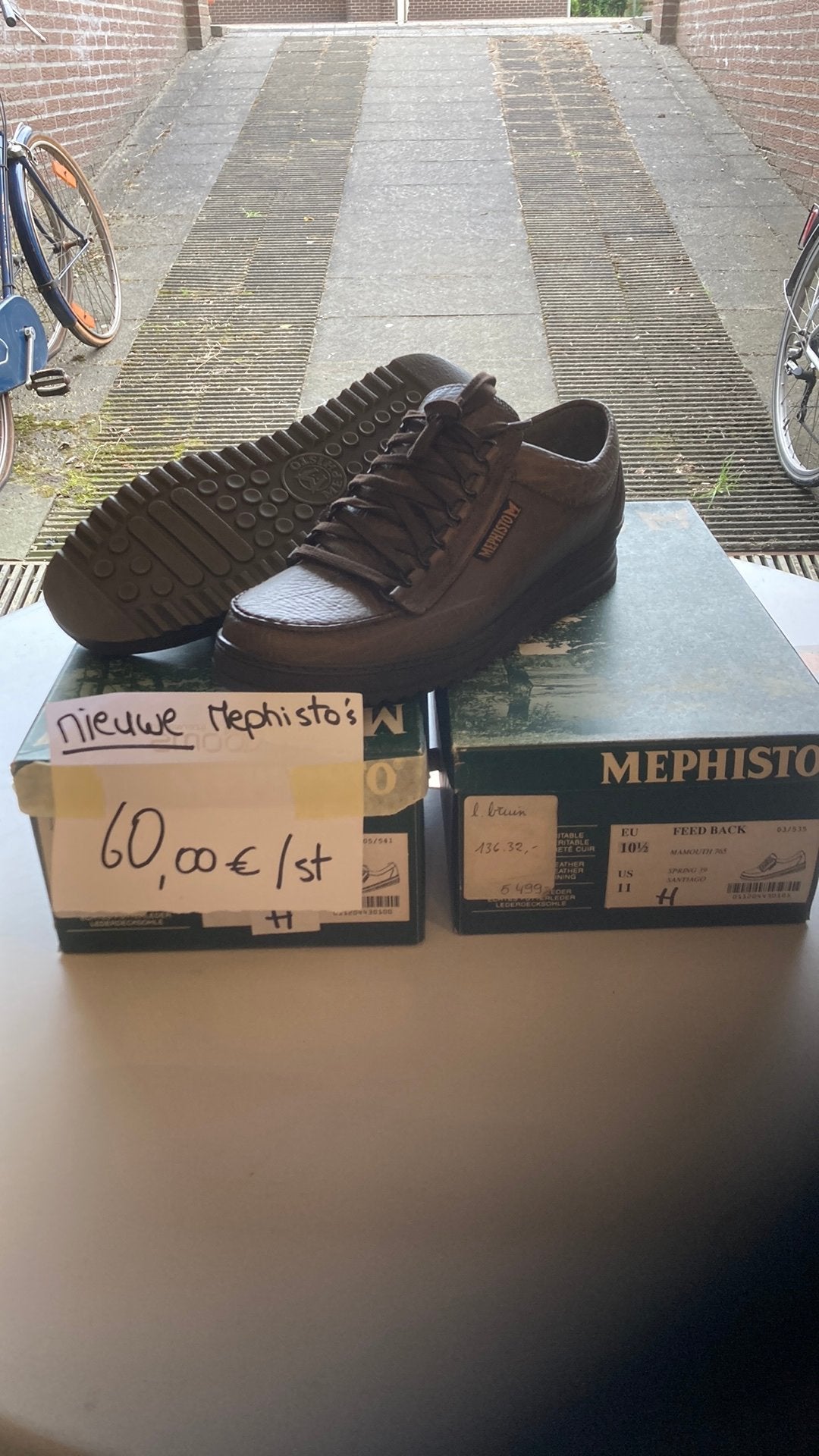 NIEUWE SCHOENEN MEPHISTO heren en dames, Ophalen, Nieuw
