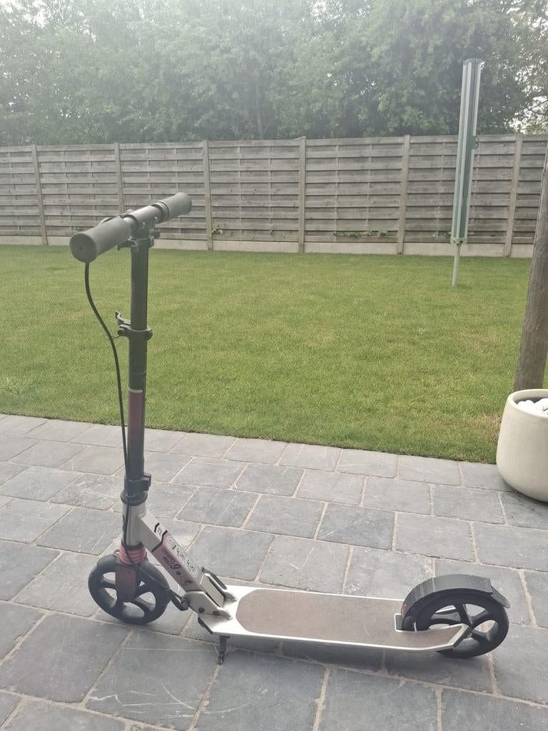 Oxelo step mid 9 met rem, Fietsen en Brommers, Steps, Ophalen, Gebruikt, Gewone step, Oxelo (Decathlon)