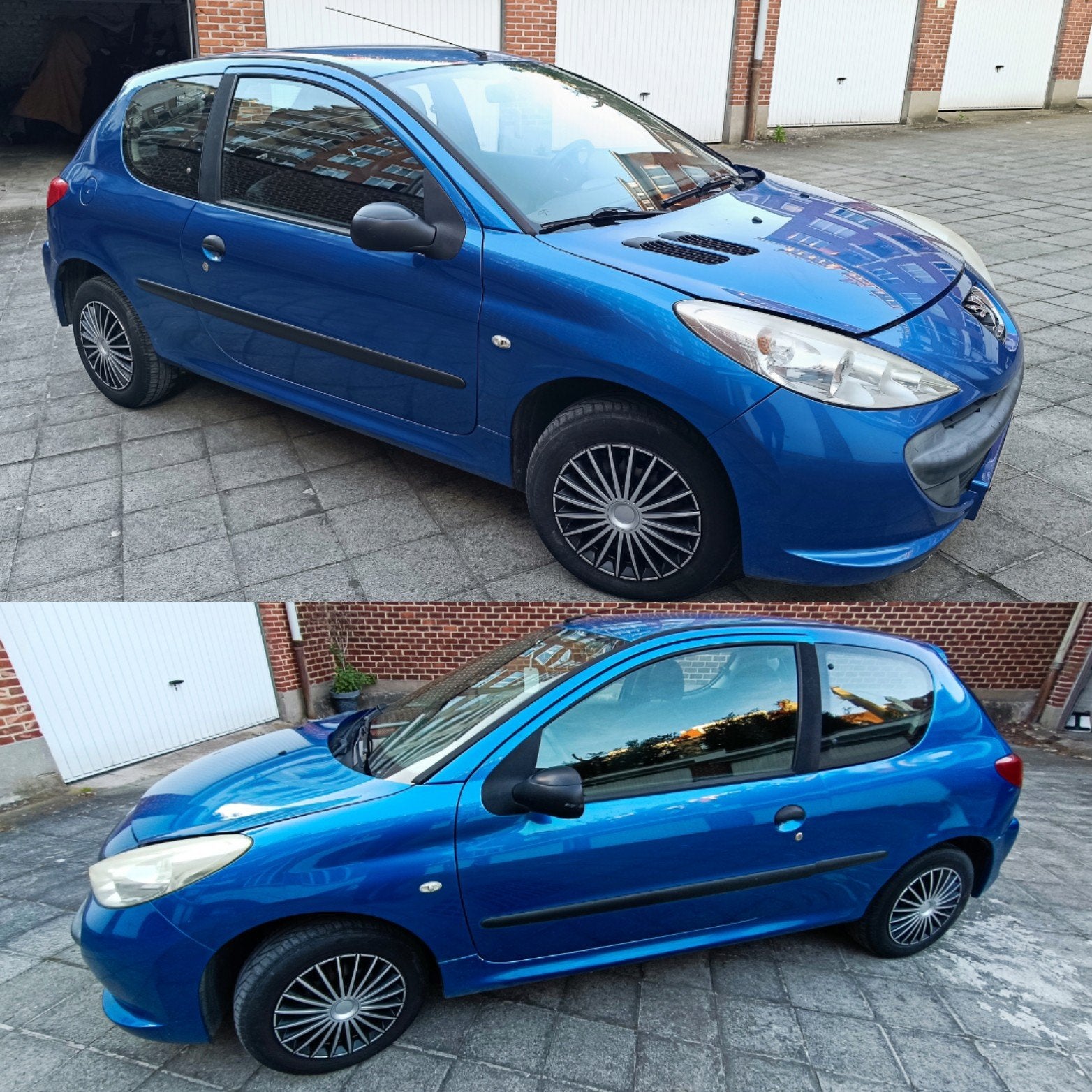 Peugeot 206+ 1.1 essence, Euro 5, manuelle, bon état, Auto's, Voorwielaandrijving, Stof, Zwart, 4 cilinders