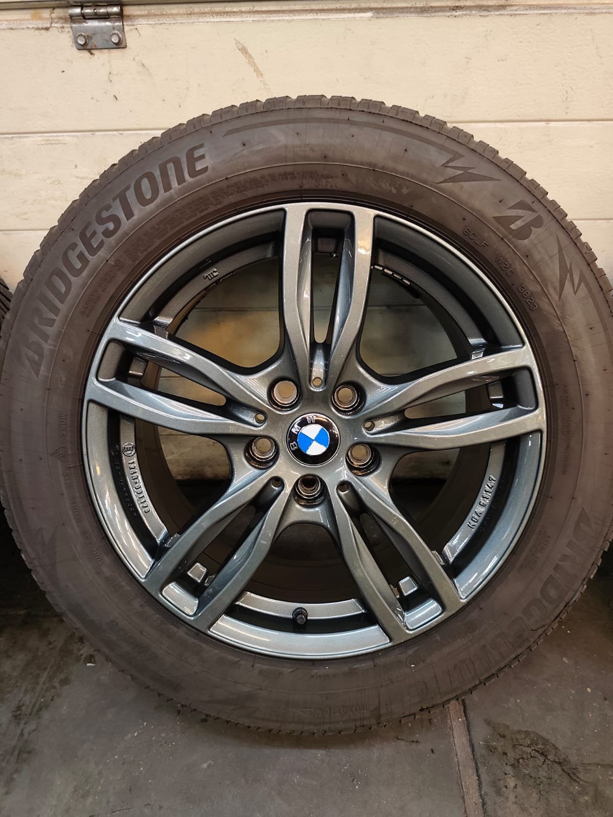 Demo velgenset 17 inc winter bmw x1/ix1/mini+ winterbande, Auto-onderdelen, Ophalen, Velg(en), Nieuw, 17 inch