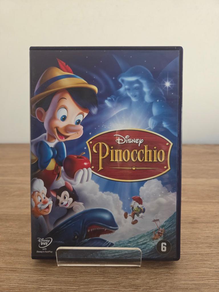 Pinocchio van Disney met gouden rugnummer 2, Cd's en Dvd's, Dvd's | Tekenfilms en Animatie, Ophalen of Verzenden