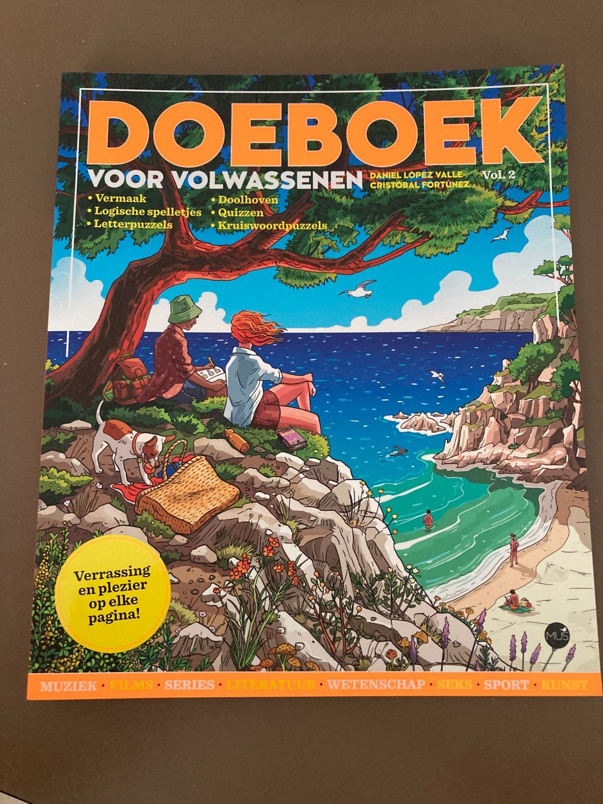 Doeboek voor volwassenen vol.2 NIEUWSTAAT, Hobby en Vrije tijd, Ophalen of Verzenden, Nieuw