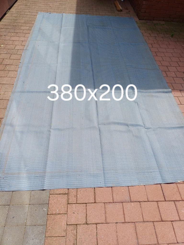 Tapis de sol pour l'auvent, Enlèvement