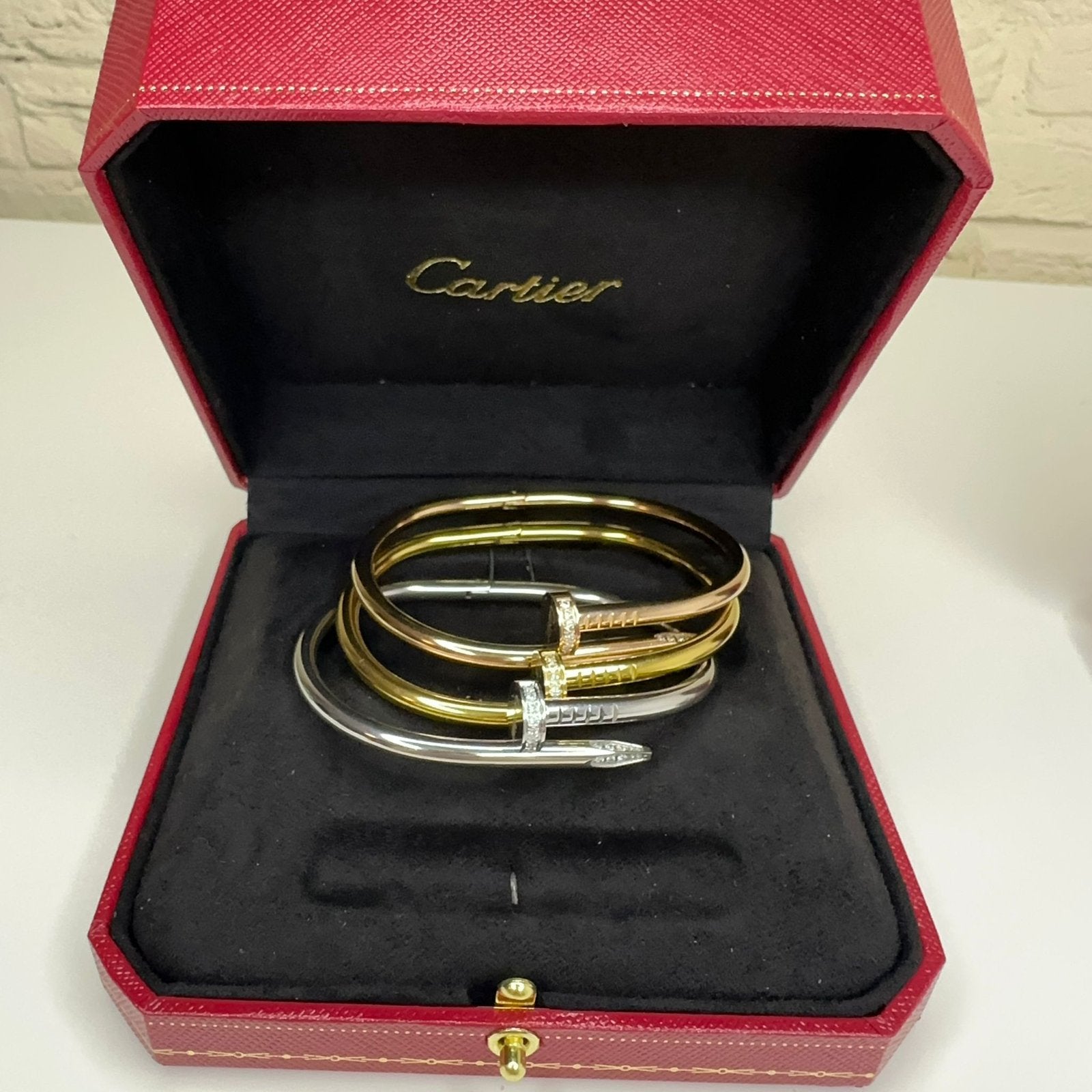 Bracelet de style Cartier avec boîte, Bijoux, Sacs & Beauté, Enlèvement ou Envoi, Comme neuf