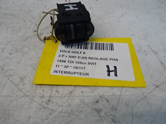 SCHAKELAAR Volkswagen Golf VI (5K1) (5K0941333), Gebruikt, Volkswagen
