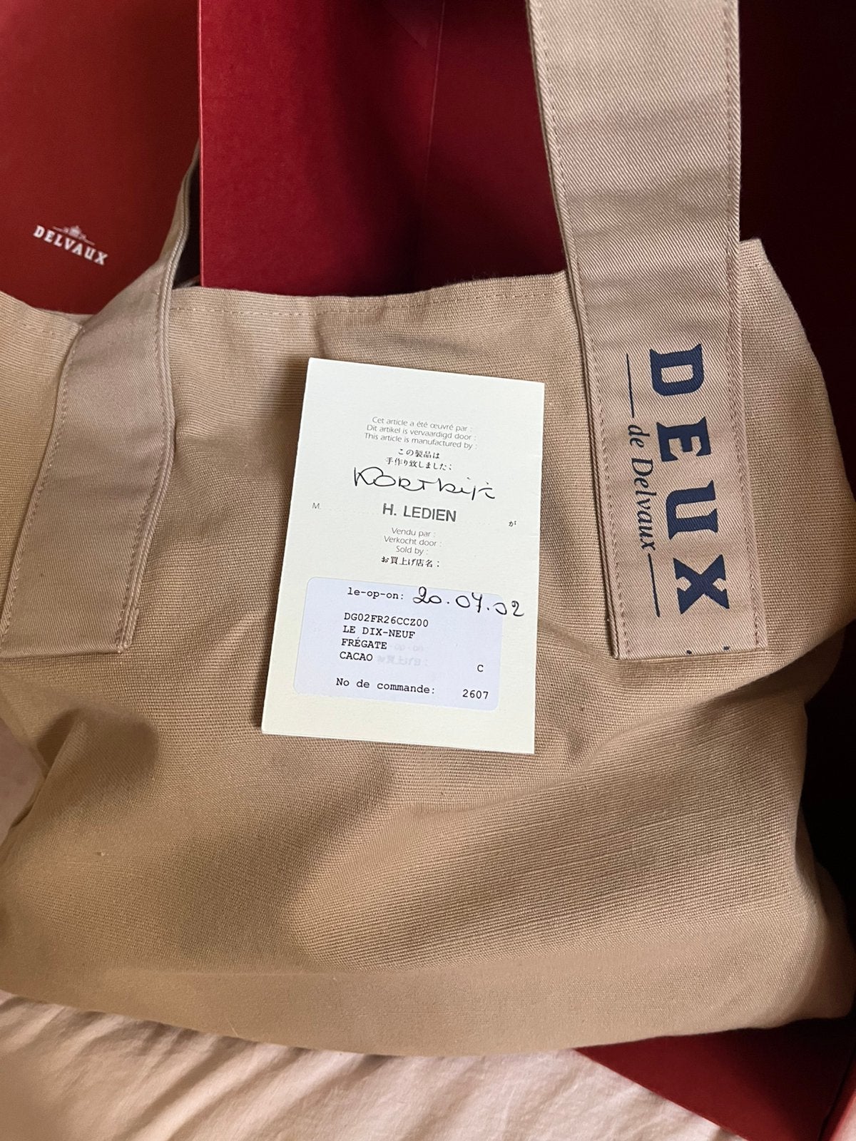 Deux de devaux, Handtassen en Accessoires, Tassen | Damestassen, Ophalen, Nieuw