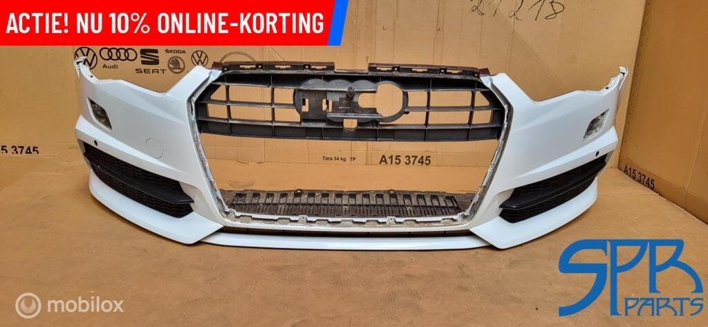 A6 4G C7 S-LINE FACELIFT VOORBUMPER LS9R New 2014-2018 GRILL, Autos : Pièces & Accessoires, Carrosserie & Tôlerie, Capot moteur