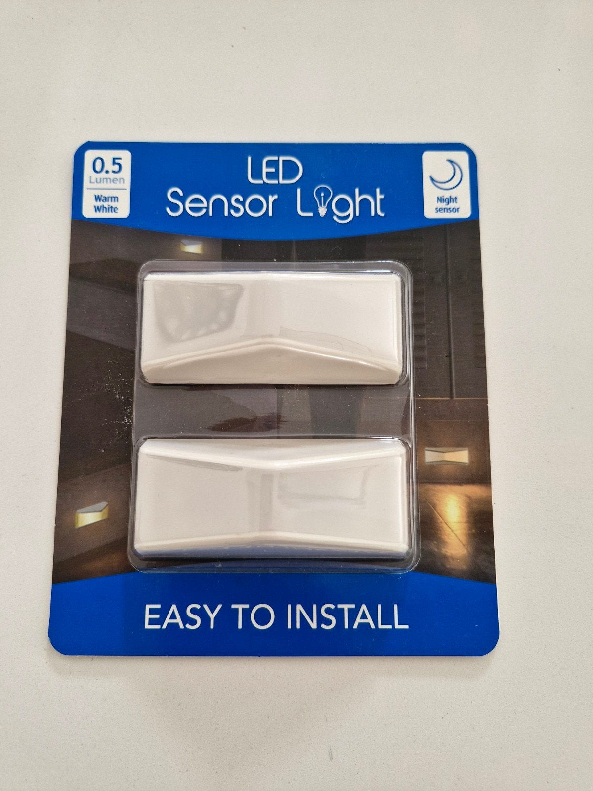 LED verlichting met sensor, Ophalen, Kunststof, Sensorlamp, Nieuw