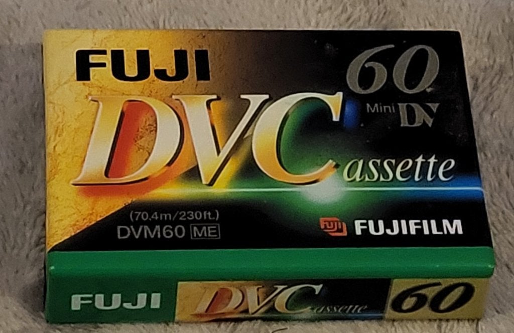 Fujifilm DVM60 ME Mini DV-videocassette, TV, Hi-fi & Vidéo, Enlèvement, Neuf, Fuji