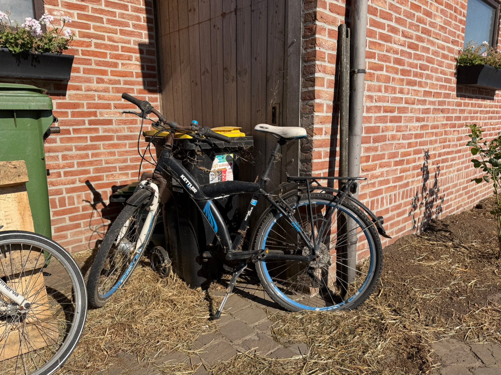 Fiets, met werk aan, Ophalen, Gebruikt