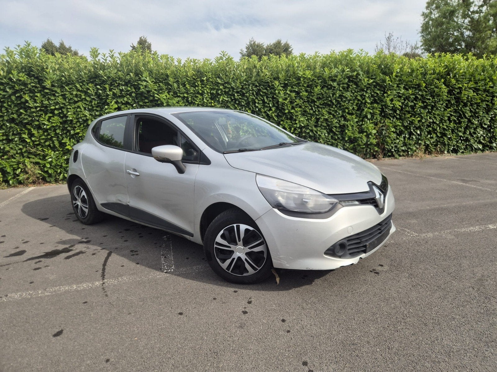 Renault clio 1.5 dci, Auto's, 4 cilinders, Bedrijf, 55 kW, Zilver of Grijs