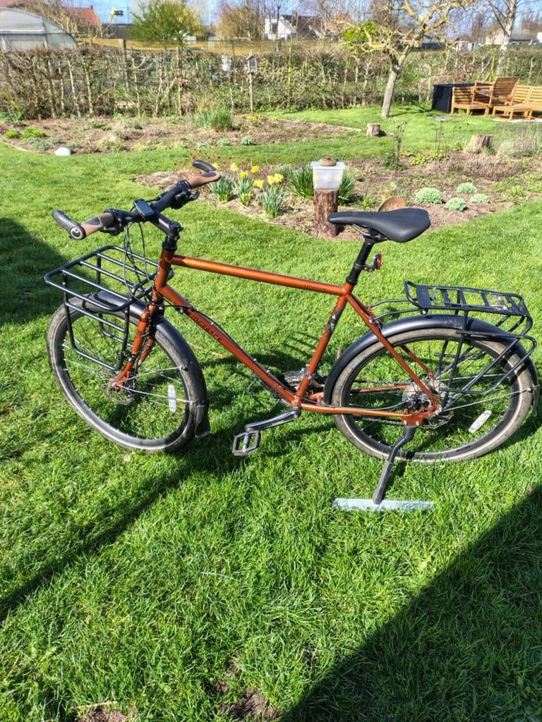 Ridgeback expedition M reisfiets tourfiets bikepacking, Fietsen en Brommers, Fietsen | Heren | Sportfietsen en Toerfietsen, Ophalen