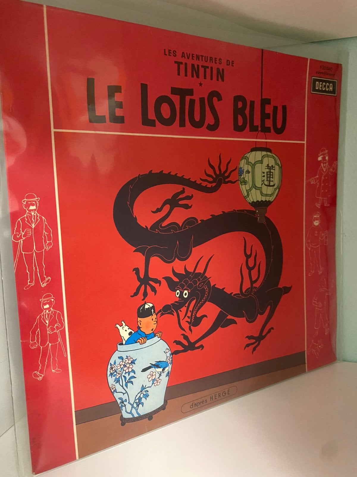 Hergé – Les Aventures De Tintin: Le Lotus Bleu, Envoi, Utilisé, LP