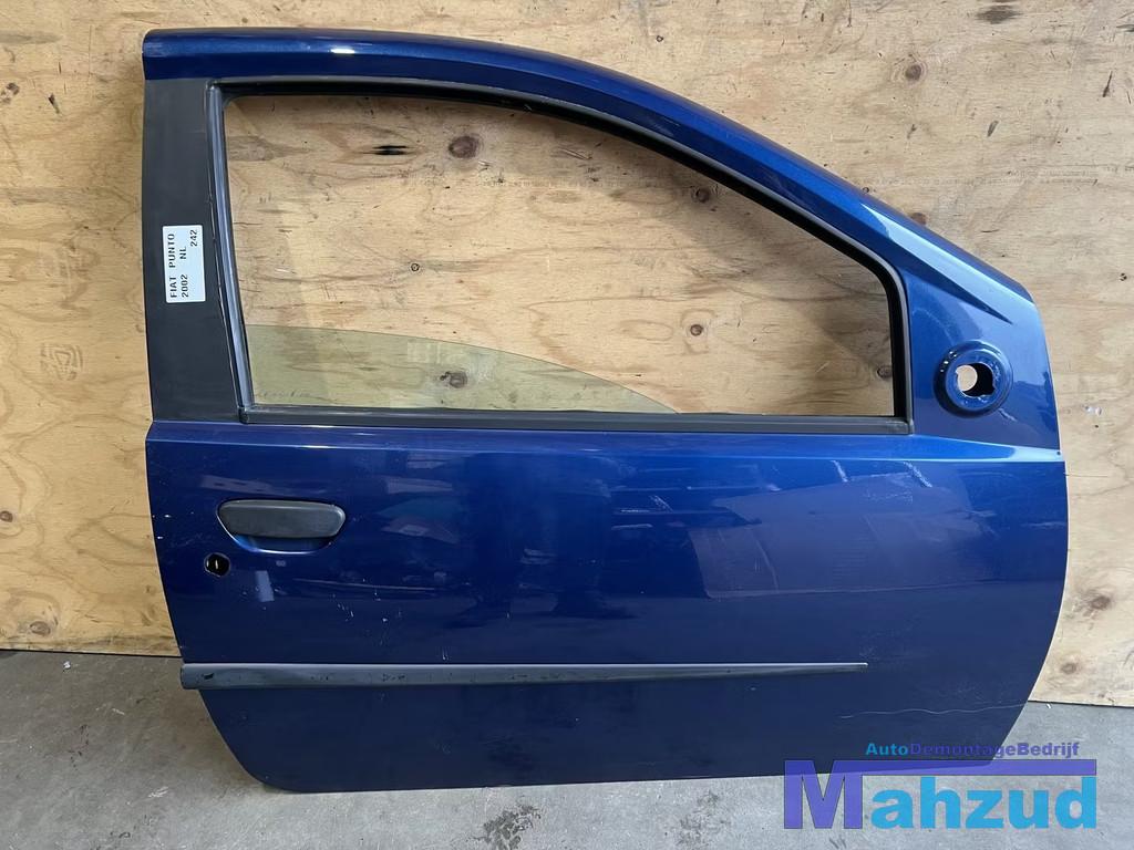 FIAT PUNTO 2 188 blauw rechts deur 2002-2005, Auto-onderdelen, Gebruikt, Deur, Stellantis Europe S.p.A., Info@stellantis.com