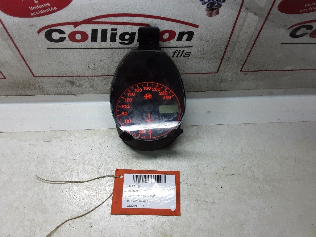 COMPTEUR DE VITESSE Alfa Romeo 156 (932) (6160340020), Mevr. I. Hauben, Utilisé, Alfa Romeo, Rue de l'Espoir 34 34
4030  GRIVEGNÉE, BE