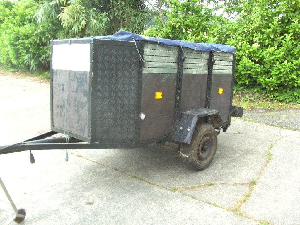 veetrailer veeaanhangwagen dierenaanhangwagen, Auto diversen, Ophalen, Gebruikt