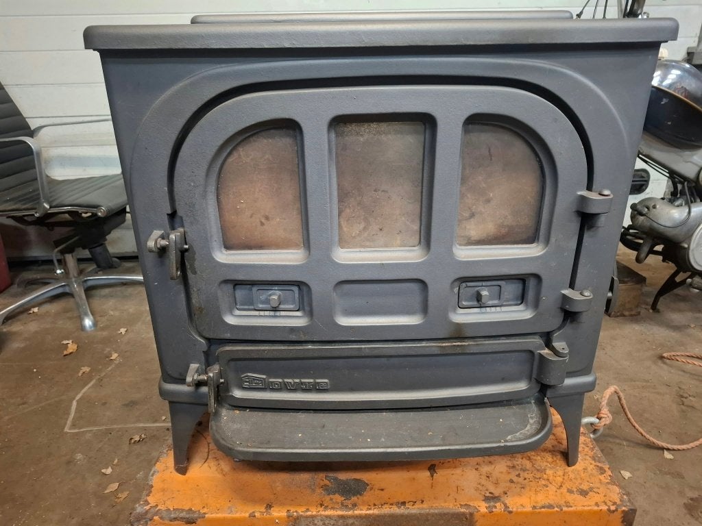Poêle à bois Dovre 8kw, Maison & Meubles, Enlèvement, Utilisé, Bois, Autoportant